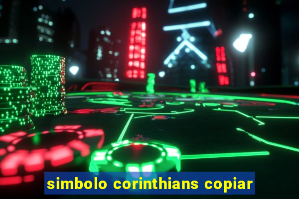 simbolo corinthians copiar